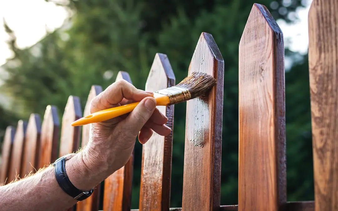 Sealing and Treating a fence with Magic Seal Pro 